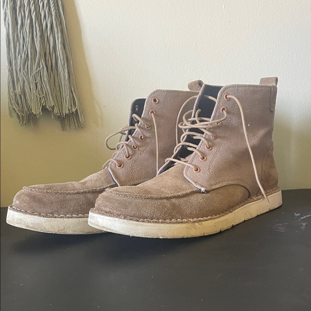 Men's Brown Leather/Suede Boots